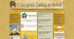 Desktop Screenshot of iglesia.org.bo