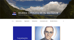 Desktop Screenshot of iglesia.org.sv