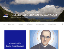Tablet Screenshot of iglesia.org.sv
