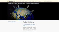 Desktop Screenshot of iglesia.net